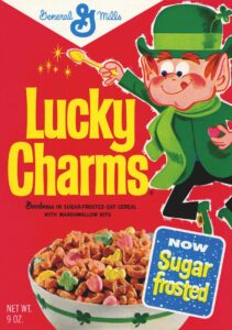 Vintage Lucky Charms Box